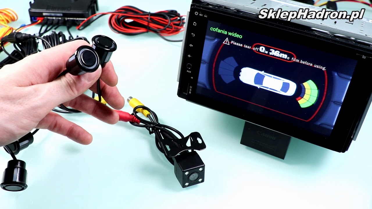 Jak podłączyć kamerę cofania i czujniki parkowania do radia