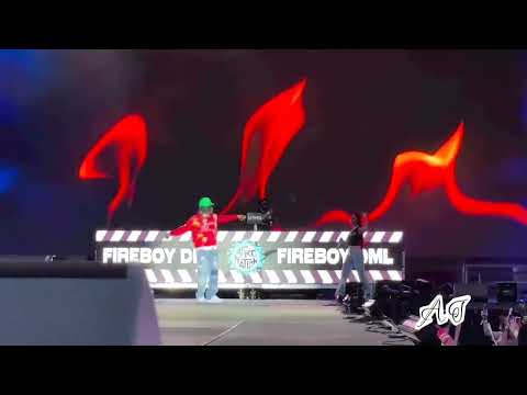 Diana by Fireboy dml and Shensea at Afro Nation Miami