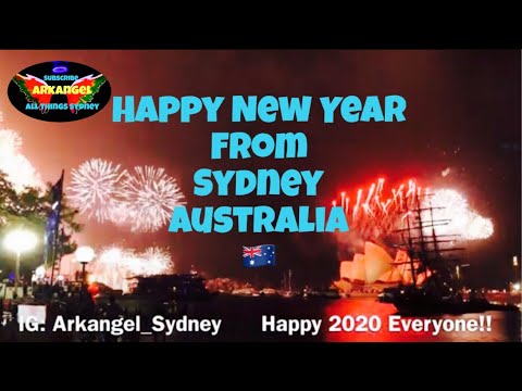 Sydney Australia New Years Eve Midnight Fireworks 2020