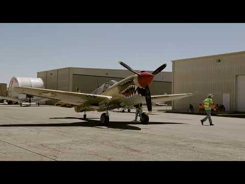 Planes of Fame Flight Demo Day - Curtiss P-40