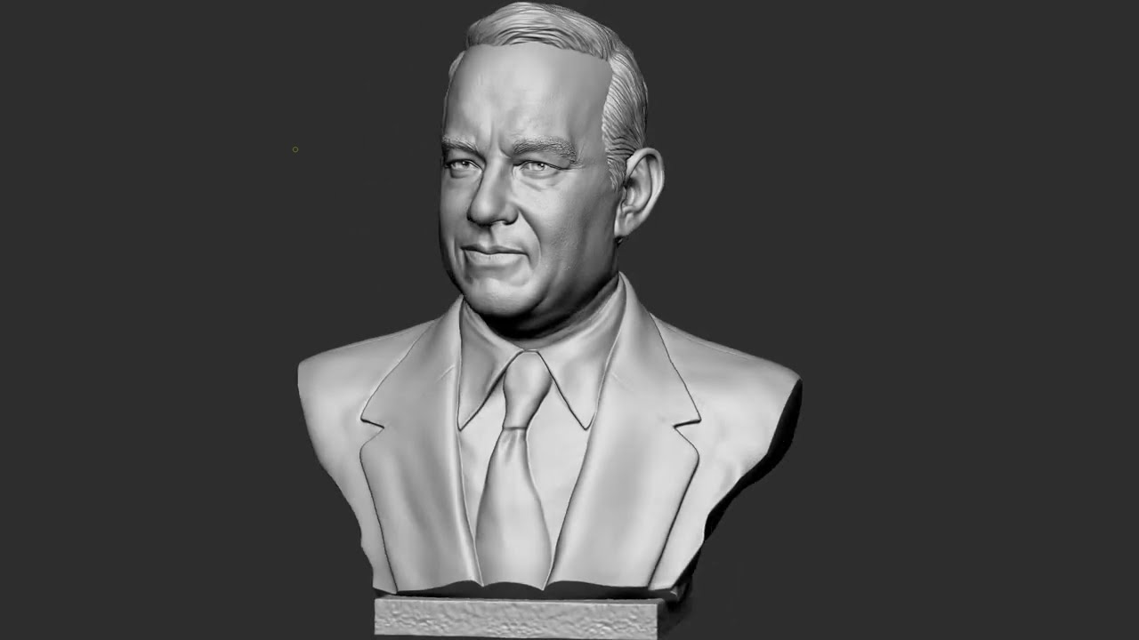 Tom Hanks 3D Print Model