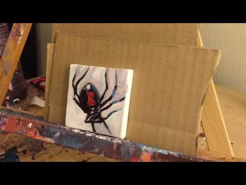 Speed painting, Black Widow