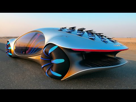 World's Coolest Concept Car - Mercedes AVTR