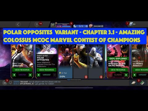 Polar Opposites - Variant - Chapter 3.1 Amazing - Colossus - MCOC Marvel Contest of Champions
