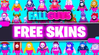 5 Ways To Get FREE SKINS In FALL GUYS. PC PS4 Xbox OR Switch!!!