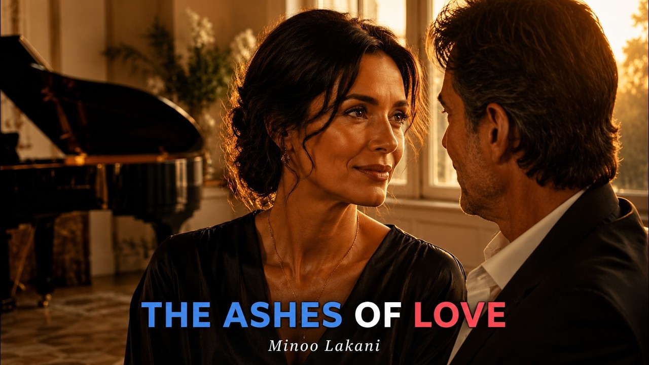 The Ashes of Love by Minoo Lakani official lyric video artwork