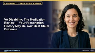 VA Disability: The Medication Review — Your Prescription History May Be Your Best Claim Evidence