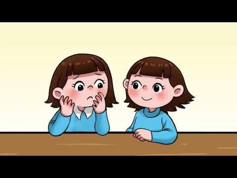 Unit3 Face - We are twins - Listen and read - 外研新交际1年级下册