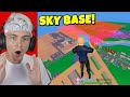 I Tried to SKY BASE in Strucid Fortnite Roblox... (IMPOSSIBLE)