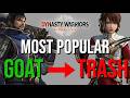 EVERY Dynasty Warriors Origins Character Ranked By Popularity