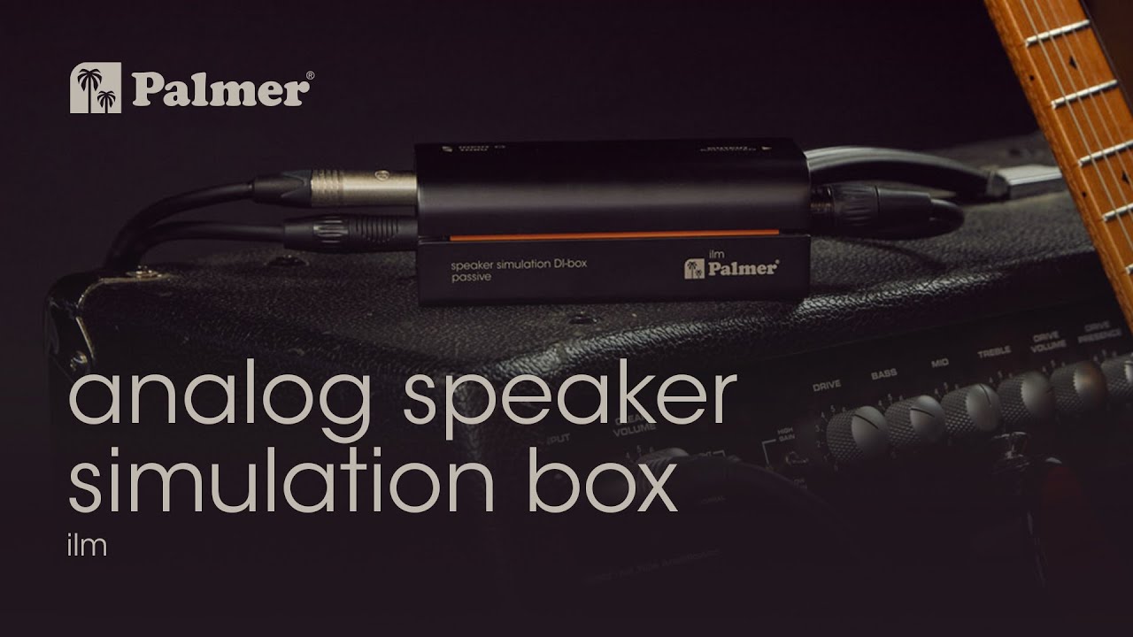 Palmer RIVER ilm - Passive Speaker Simulation DI-Box