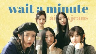 Cover art for wait a minute..