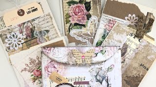 Book Page Ephemera - Tutorial - Snail Mail Ideas 📬 - My Porch Prints DT