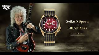Introducing the 2022 Brian May x Seiko collaboration