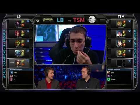 LD vs TSM | Lemondogs vs TSM Worlds 2013 Day 6 Group A | Season 3 championship D6G7 VOD