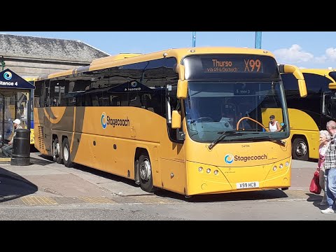 X99: Stagecoach Highlands Volvo B13RT Panther II 54134 (X99 HCB, ex-YX63 NGJ)