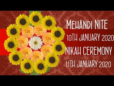 2N PRODUCTION - Mehandi Nite of Faizaah