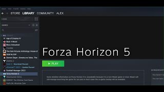 How To Add Forza Horizon 5 (Microsoft Store/Xbox App Version) To Steam