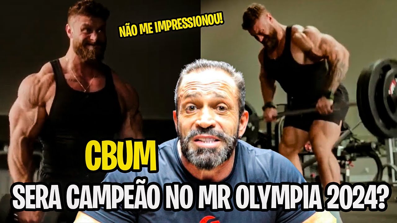 REAGINDO AO FÍSICO E TREINO DO CBUM RUMO AO MR OLYMPIA 2024