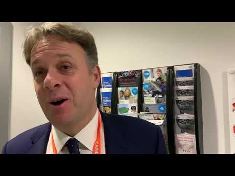 Julian Sturdy reacts to the exit poll
