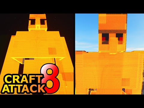 The Honey Golem is 100% complete! Unbelievable but true! - Minecraft Craft Attack 8 #159