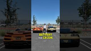 C8 Z06 vs C7 Z06 — Which One SCREAMS Harder? #z06 #corvette #corvettez06 #c8 #c7 #carshorts