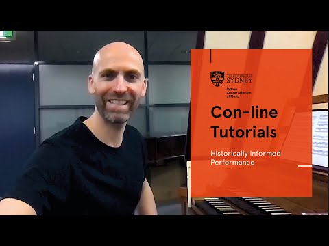 Con-line Tutorials - Historically Informed Performance