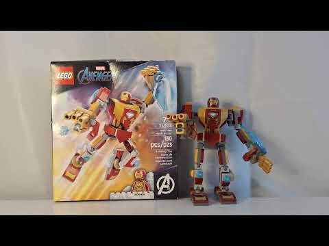 Lego Marvel Avengers Iron Man Mech Armor set review