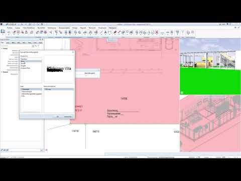 Tutorial Entwurf in Allplan  Teil 19 - Freiflächenplan mit weiterem Beschriftungsbild
