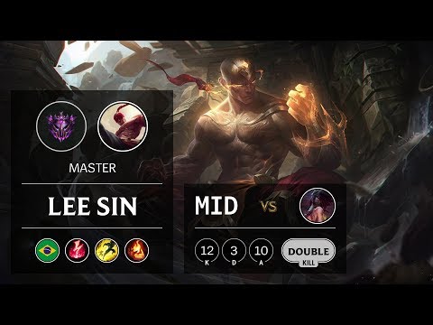 Lee Sin Mid vs Akali - BR Master Patch 9.20