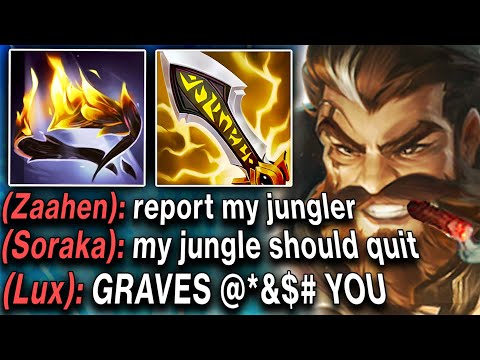 New Season Crit Graves Made the Entire Enemy Team Have a Mental Breakdown