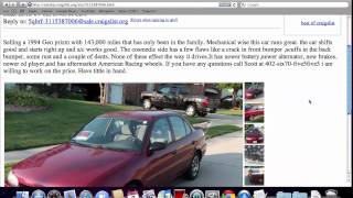 Craigslist Omaha - Used Cars and Trucks for Sale by Owner Available Online