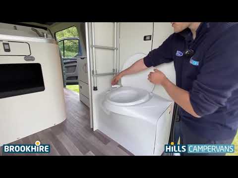 Ford Transit Nugget Plus | Using the toilet