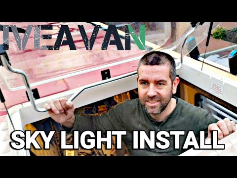 How To Install Heki 2 Skylight In Your Diy Camper Van Build