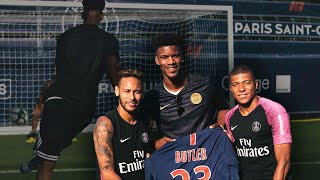 Neymar and Mbappe taught me how to take penalty kicks. | Jimmy Butler Travel Vlog