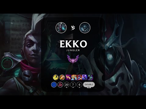 Ekko Jungle vs Karthus - EUW Master Patch 13.8