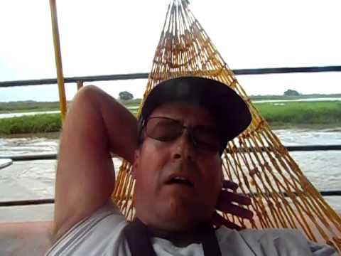 Big Willys Jeep Safaris´ Captain Indiana James chilling out on the river