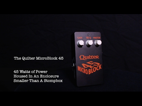 Quilter MicroBlock 45 Amp Demo