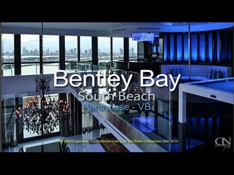 Bentley Bay Miami Beach - 540 520 West Avenue - Penthouse VB - South Beach Penthouse Condo For Sale