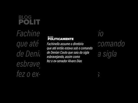 Fachinello fica no Podemos e vai assumir o diretório de Curitiba