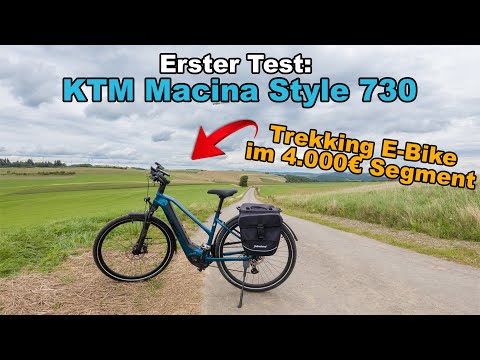 Test: KTM Macina Style 730 - Trekking E-Bike | Erste Tour und Bericht