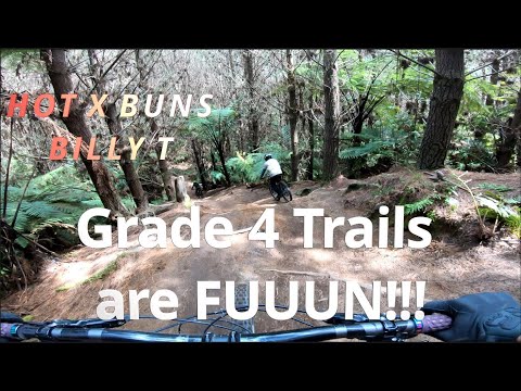 Riding Blind! | Rotorua Grade 4 Classics: Hot x Buns | Billy T | Kona Process 153 CR/DL | 4k