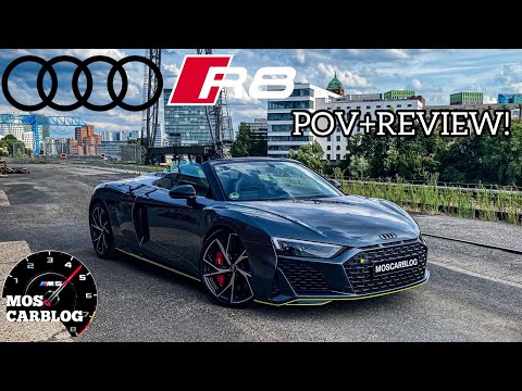 The best daily Supercar? AUDI R8 V10 Performance SPYDER POV DRIVE + REVIEW! By Moscarblog