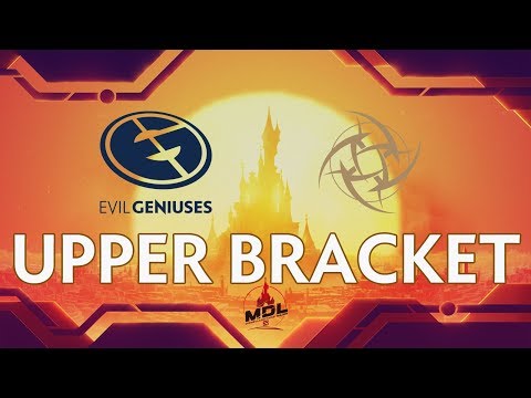 [ #MDLDisney ] Evil Geniuses vs Ninjas in Pyjamas - Game 1 - Upper Bracket Round 2