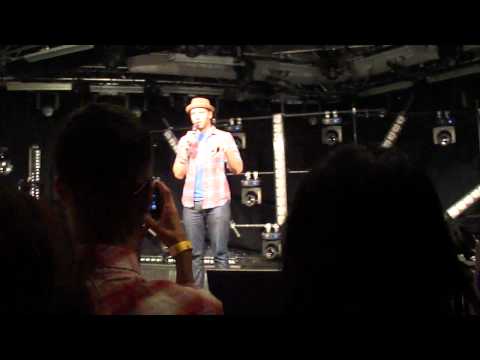 Host Trey Morgan Introducing the Wonder Girls @ I Heart Radio NYC 9/5