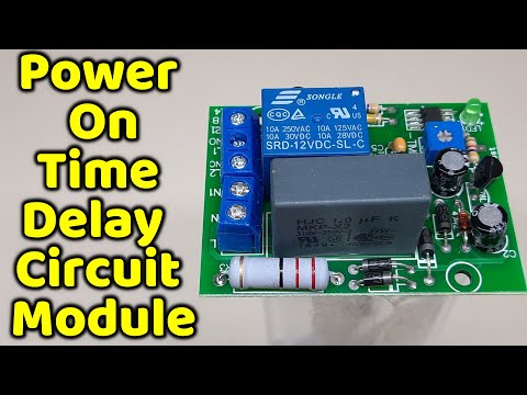 Power On Time Delay Circuit Module