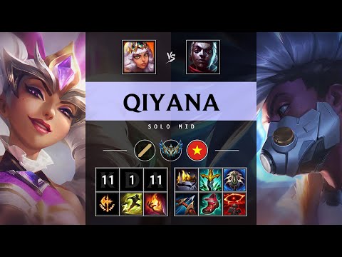 Qiyana Mid vs Ekko - VN Challenger Patch 25.05