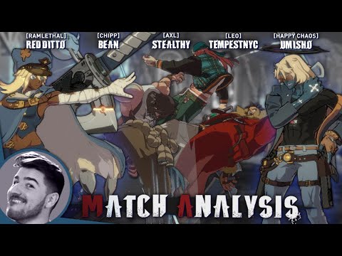 Strive Match Analysis: WNF's Most Stacked Bracket - RedDitto(Ram) Umisho (Happy Chaos), Bean (Chipp)