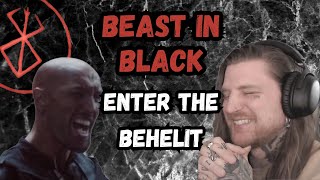 First time reaction to Beast in Black - Enter the Behelit! Another Berserk band :D