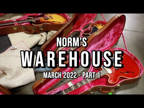 Warehouse Adventures March 2022 - Part 1 | Norman's Rare Guitars